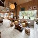 MAISON DE STYLE CALIFORNIEN EN BOIS SUR UN PARC BOISE PAYSAG