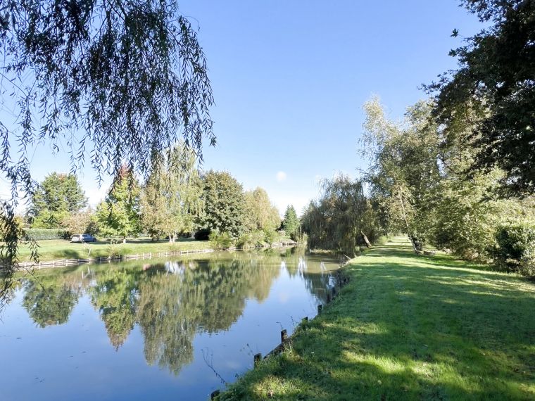 GRANDE MAISON DE VILLE AVEC ETANG SUR 1 HECTARE A OUZOUER SU