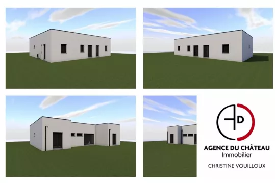 Maison neuve en bois à Ouzouer-sur-Loire : design moderne et é